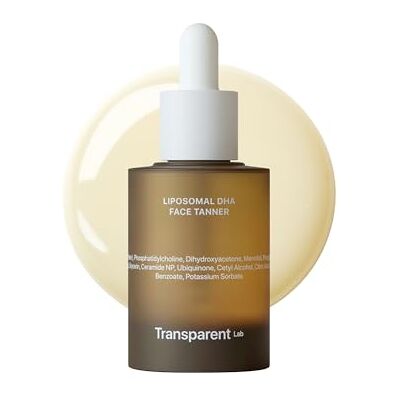 Transparent Lab Liposomal DHA Face Tanner 30 ml progressieve zelfbruiner voor het gezicht met 6% DHA ingekapseld, natuurlijke bruining zonder zon, gelijkmatig en langdurig glanseffect Transparent Lab Liposomal DHA Face Tanner 30 ml progressieve zelfbruiner voor het gezicht met 6% DHA ingekapseld, natuurlijke bruining zonder zon, gelijkmatig en langdurig glanseffect