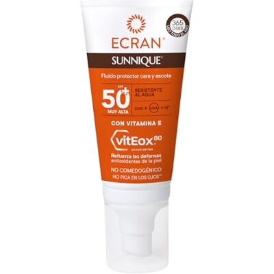 Ecran Sun Lemonoil Cara & Escote Fluido Solar Zonnebrandcrème SPF50+ Ecran Sun Lemonoil Cara & Escote Fluido Solar Zonnebrandcrème SPF50+
