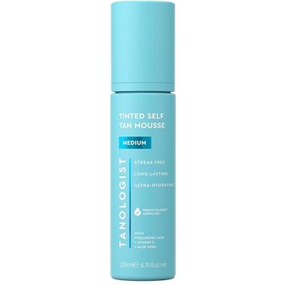 Tanologist Medium getint zelfbruinend schuim, 200 ml Tanologist Medium getint zelfbruinend schuim, 200 ml