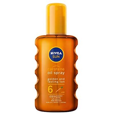 NIVEA Sun Tanning Oil Spray Spf6 200 ml NIVEA Sun Tanning Oil Spray Spf6 200 ml