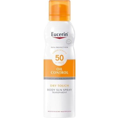 Eucerin SENSITIVE PROTECT sun spray transparent dry touch SPF50 Eucerin SENSITIVE PROTECT sun spray transparent dry touch SPF50