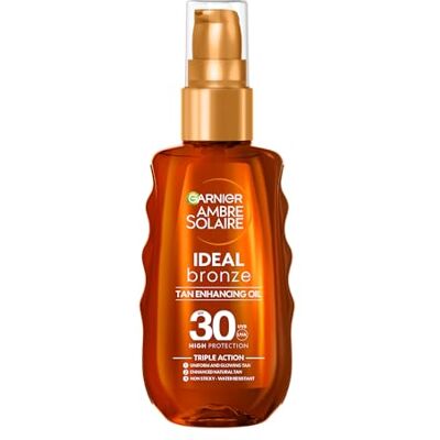 Garnier Ambre Solaire Ideal Brons Tan Enhancing Protection Oil SPF30 (150 ml) Garnier Ambre Solaire Ideal Brons Tan Enhancing Protection Oil SPF30 (150 ml)