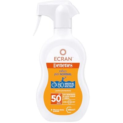 Ecran DENENES protective milk SPF50+ spray gun 270 ml Ecran DENENES protective milk SPF50+ spray gun 270 ml