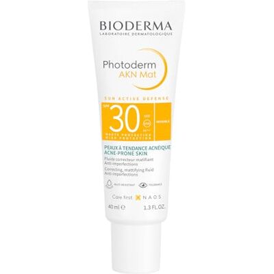 Bioderma Photoderm Anti-onvolkomenheden Matterende Concealer Vloeistof SPF30 AKN Mat Acne gevoelige Huid, 40 ml, Wit, 40 ml (1 stuk) Bioderma Photoderm Anti-onvolkomenheden Matterende Concealer Vloeistof SPF30 AKN Mat Acne gevoelige Huid, 40 ml, Wit, 40 ml (1 stuk)