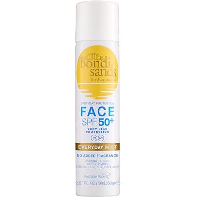 Bondi Sands Everyday SPF 50+ Face Sunscreen Mist 60 g Bondi Sands Everyday SPF 50+ Face Sunscreen Mist 60 g