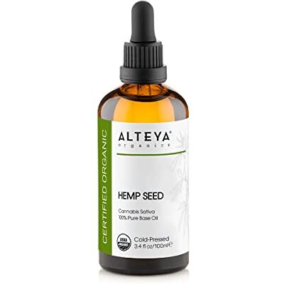 Alteya Organics Alteya Biologische hennepzaadolie, 100 ml, 100% biologisch USDA gecertificeerd, natuurlijke koudgeperste hennepzaadolie, voedend en hydraterend Alteya Organics Alteya Biologische hennepzaadolie, 100 ml, 100% biologisch USDA gecertificeerd, natuurlijke koudgeperste hennepzaadolie, voedend en hydraterend