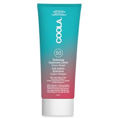 COOLA Hydrating Sunscreen Body Lotion met zonnebrandcrème SPF 50 Guave Mango 148 ml COOLA Hydrating Sunscreen Body Lotion met zonnebrandcrème SPF 50 Guave Mango 148 ml