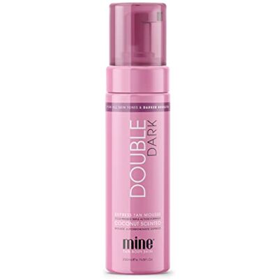 MINETAN BODY.SKIN Dubbel donker bruiningsschuim: donkere glans voor alle huidtinten en donkerdere bruiningsresultaten, 200 ml, zelfbruiner voor het lichaam, zelfbruinend, bruinen zonder MINETAN BODY.SKIN Dubbel donker bruiningsschuim: donkere glans voor alle huidtinten en donkerdere bruiningsresultaten, 200 ml, zelfbruiner voor het lichaam, zelfbruinend, bruinen zonder