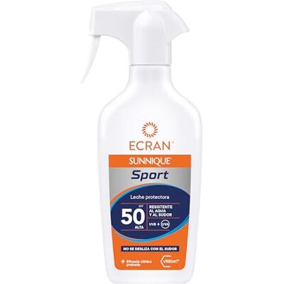 Ecran Sunnique Sport Melk Protect Spf50 pistool 270 ml Ecran Sunnique Sport Melk Protect Spf50 pistool 270 ml