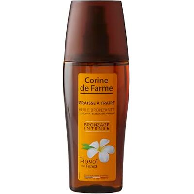 Corine de Farme Bronzing Olie met bruiningsactivatoren met Monoï de Tahiti Zonder zelfbruiner Ontworpen voor matte of reeds gebruinde huid 150 ml Corine de Farme Bronzing Olie met bruiningsactivatoren met Monoï de Tahiti Zonder zelfbruiner Ontworpen voor matte of reeds gebruinde huid 150 ml