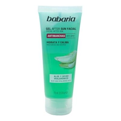 Babaria Aftersun voor het gezicht met aloë vera en hyaluronzuur gezichtscrème voor dames en heren gezichtscrème gezichtscrème voor alle huid Babaria Aftersun voor het gezicht met aloë vera en hyaluronzuur gezichtscrème voor dames en heren gezichtscrème gezichtscrème voor alle huid