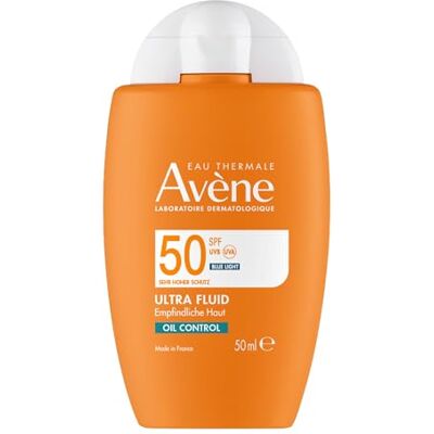 Avene Avène Ultra Fluid SPF 50 Sunscreen voor normaal to Combination Skin 50 ml Avene Avène Ultra Fluid SPF 50 Sunscreen voor normaal to Combination Skin 50 ml