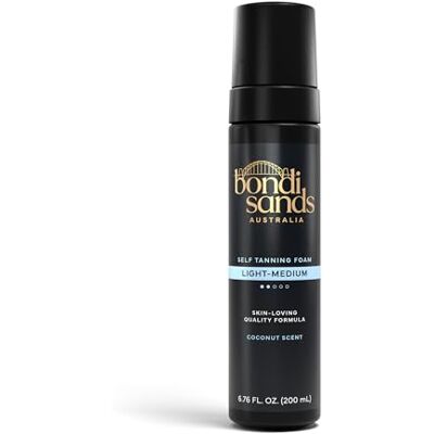 Bondi Sands Hoogwaardig salon-schuim voor smooth, natuurlijke bronzen huid Light/Medium 6,76 Fl Oz by Bondi Sandes Bondi Sands Hoogwaardig salon-schuim voor smooth, natuurlijke bronzen huid Light/Medium 6,76 Fl Oz by Bondi Sandes