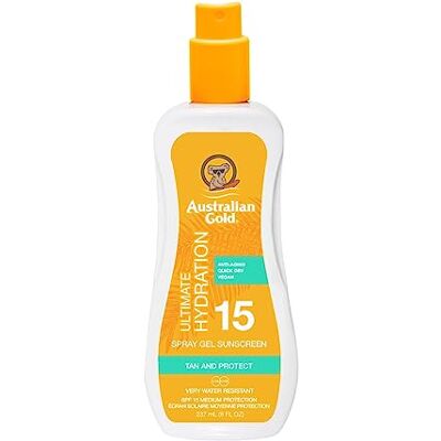 Australian Gold Ultimate Hydration Spray Gel SPF 15 237 ml Australian Gold Ultimate Hydration Spray Gel SPF 15 237 ml