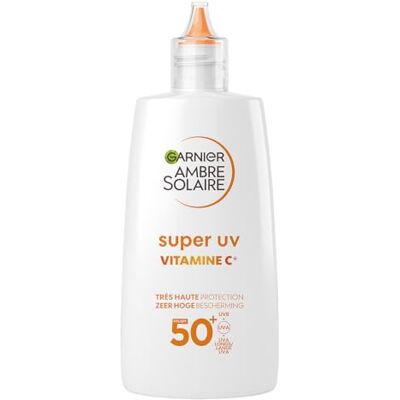 Ambre Solaire Garnier Super UV Vitamine C* Anti-vlekkenvloeistof SPF 50+ 40ml Ambre Solaire Garnier Super UV Vitamine C* Anti-vlekkenvloeistof SPF 50+ 40ml