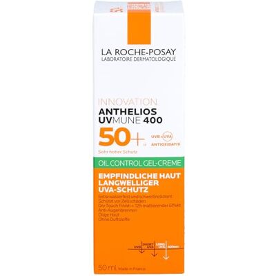La Roche-Posay La Roche Posay Anthelios XL anti-glans SPF 50+ zonnecrème La Roche-Posay La Roche Posay Anthelios XL anti-glans SPF 50+ zonnecrème