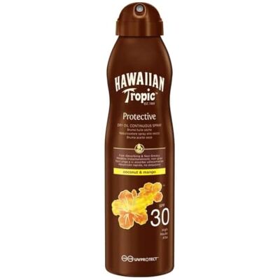 Hawaiian Tropic H.Tropic olie FP30 BRUMA 180 Hawaiian Tropic H.Tropic olie FP30 BRUMA 180