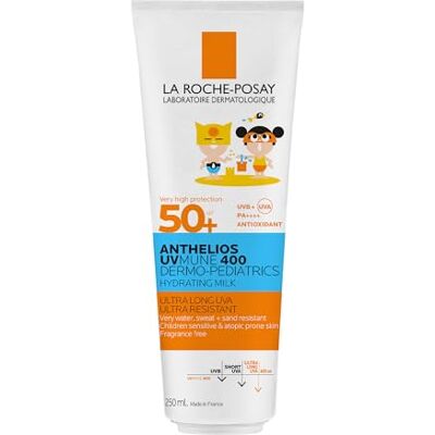 La Roche-Posay ANTHELIOS UV-MUNE 400 DERMOPEDIATRICS Moisturizing Milk SPF50+ 250 ml La Roche-Posay ANTHELIOS UV-MUNE 400 DERMOPEDIATRICS Moisturizing Milk SPF50+ 250 ml