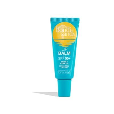 Bondi Sands Sweet Vanilla SPF 50+ lippenbalsem hydraterende lippenbalsem met SPF 50 voor geavanceerde bescherming tegen de zon, 10 g Bondi Sands Sweet Vanilla SPF 50+ lippenbalsem hydraterende lippenbalsem met SPF 50 voor geavanceerde bescherming tegen de zon, 10 g