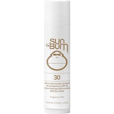 Sun Minerale zonnelippenbalsem SPF 30, voldoet aan Hawaii 104 (zonder octinoxaat en oxybenzone), natuurlijke lipverzorging met breed spectrum met UVA/UVB-bescherming, 425,2 g Sun Minerale zonnelippenbalsem SPF 30, voldoet aan Hawaii 104 (zonder octinoxaat en oxybenzone), natuurlijke lipverzorging met breed spectrum met UVA/UVB-bescherming, 425,2 g