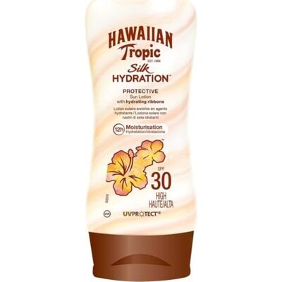 Hawaiian Tropic Silk Hydration Solarlotion SPF30, 180 ml Hawaiian Tropic Silk Hydration Solarlotion SPF30, 180 ml