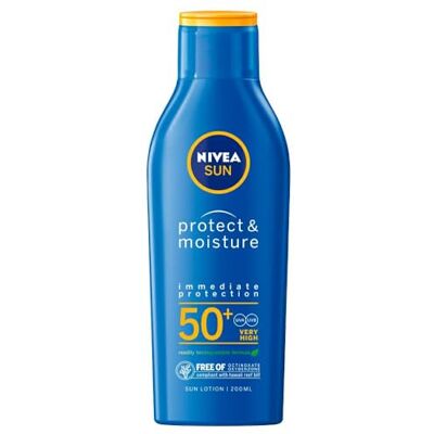 Sun Protect & Moisture Solar Lotion SPF 50+ 200 ml Sun Protect & Moisture Solar Lotion SPF 50+ 200 ml
