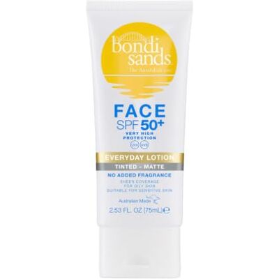 Bondi Sands BS SPF 50+ Everyday Matt TINTED LOTION FACE 75 ml Bondi Sands BS SPF 50+ Everyday Matt TINTED LOTION FACE 75 ml