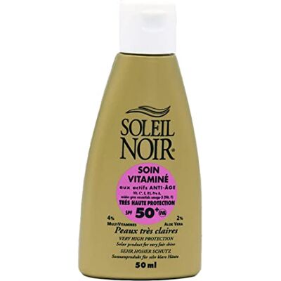 Soleil Noir Vitamineverzorging 50+ zeer hoge bescherming 50 ml Soleil Noir Vitamineverzorging 50+ zeer hoge bescherming 50 ml