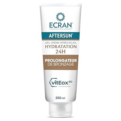 Ecran ® AFTERSUN Aftersungel 24 uur hydratatie bruiningsverlenging vitEox80-technologie vitamine E zonder zelfbruiner op basis van bètacaroteen antioxidant - Ecran ® AFTERSUN Aftersungel 24 uur hydratatie bruiningsverlenging vitEox80-technologie vitamine E zonder zelfbruiner op basis van bètacaroteen antioxidant -
