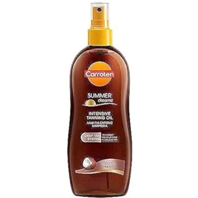 Carroten Summer Dreams Intensieve bruiningsolie met kokosnootgeur Carroten Summer Dreams Intensieve bruiningsolie met kokosnootgeur