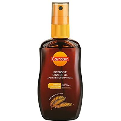 Carroten Intensieve bruiningsolie SPF 0,50 ml bruiningsversneller met wortel- en kokosoliën veganistische bruiningsolie met vitamine A & E Carroten Intensieve bruiningsolie SPF 0,50 ml bruiningsversneller met wortel- en kokosoliën veganistische bruiningsolie met vitamine A & E