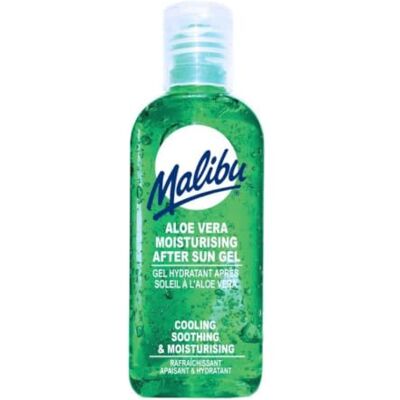 Malibu Sun Gel hydratant rafraîchissant et apaisant après soleil, Aloe-Vera, 100 ml Malibu Sun Gel hydratant rafraîchissant et apaisant après soleil, Aloe-Vera, 100 ml