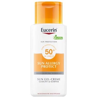 Eucerin Sun Protection Allergy Protect Sun Creme-Gel LSF 50, 150 ml, crème Eucerin Sun Protection Allergy Protect Sun Creme-Gel LSF 50, 150 ml, crème
