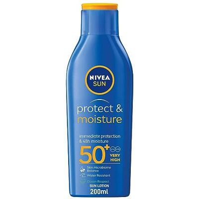 NIVEA Sun Spf50 hydraterende zonnemelk 200 ml NIVEA Sun Spf50 hydraterende zonnemelk 200 ml