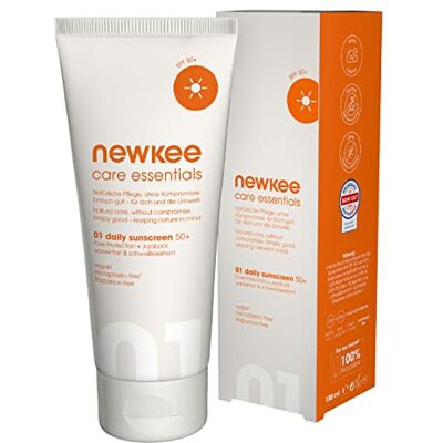 newkee Sun Screen SPF 50 + 100 ml zonnelotion voor handleiding Neuer en Angelique Kerber newkee Sun Screen SPF 50 + 100 ml zonnelotion voor handleiding Neuer en Angelique Kerber