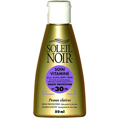 Soleil Noir Vitamineverzorging 30 hoge bescherming 50 ml Soleil Noir Vitamineverzorging 30 hoge bescherming 50 ml