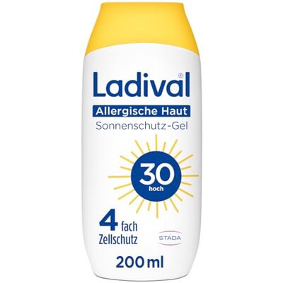 Ladival Zonbeschermingsgel SPF 30 voor allergische huid, 200 ml Ladival Zonbeschermingsgel SPF 30 voor allergische huid, 200 ml