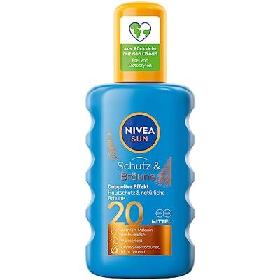 Sun Spray, zonbeschermingsfactor 20, spuitfles, bescherming en bruining, 200 ml Sun Spray, zonbeschermingsfactor 20, spuitfles, bescherming en bruining, 200 ml