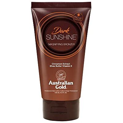 Australian Gold Sunshine Dark Magnifying Bronzer Professional Lotion 133 Ml Australian Gold Sunshine Dark Magnifying Bronzer Professional Lotion 133 Ml