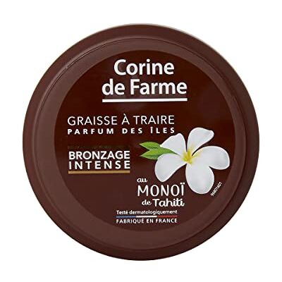 Corine de Farme Intensief bruinings melkvet Bronzing Olie Intensieve bruining zonder zelf bruiner Monoï de Tahiti, Parfum des Îles Pot 150 ml Corine de Farme Intensief bruinings melkvet Bronzing Olie Intensieve bruining zonder zelf bruiner Monoï de Tahiti, Parfum des Îles Pot 150 ml