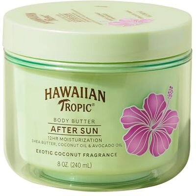 Hawaiian Tropic After Sun Lotion Moisturizer en Hydrating Body Butter met olie, 20 ml Hawaiian Tropic After Sun Lotion Moisturizer en Hydrating Body Butter met olie, 20 ml