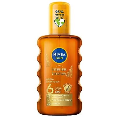 Sun Intense Bronze Caroteen Spray Zonne-Olie met Caroteen Extract en Vitamine E SPF 6, 200 ml Sun Intense Bronze Caroteen Spray Zonne-Olie met Caroteen Extract en Vitamine E SPF 6, 200 ml