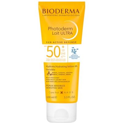 Bioderma photoderm Ultra melk SPF50+, ongeparfumeerd, 100 ml Bioderma photoderm Ultra melk SPF50+, ongeparfumeerd, 100 ml