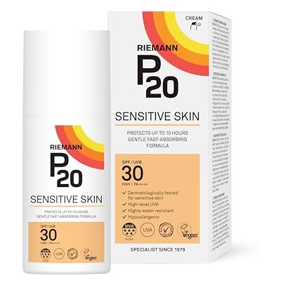 P20 Riemann Zonnebrandcrème voor de gevoelige huid SPF30, 200 ml P20 Riemann Zonnebrandcrème voor de gevoelige huid SPF30, 200 ml
