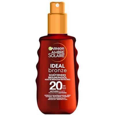 Garnier Ambre Solaire Ideal Bronze Protective Sun Oil SPF20 150 ml Garnier Ambre Solaire Ideal Bronze Protective Sun Oil SPF20 150 ml
