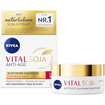 NIVEA VITAL SPF30 Anti-aging beschermende verzorging 50 ml voor de rijpe huid NIVEA VITAL SPF30 Anti-aging beschermende verzorging 50 ml voor de rijpe huid