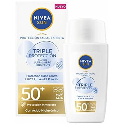 Sun Nivea Prot Facia Tripl Fp50 40 Sun Nivea Prot Facia Tripl Fp50 40