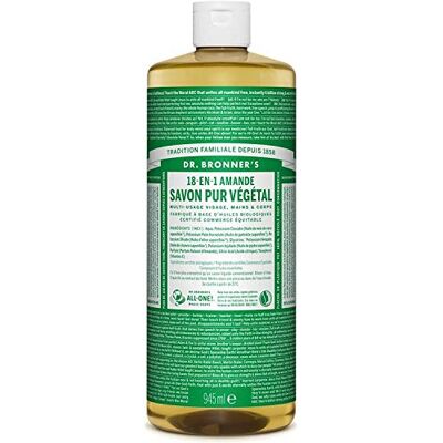 Dr. Bronner's Dr Bronners Liquid Soap Amandel Dr. Bronner's Dr Bronners Liquid Soap Amandel