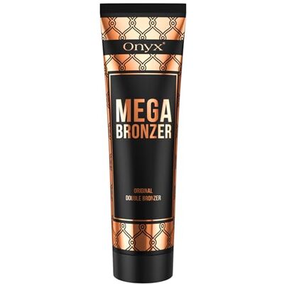 Onyx Mega Bronzer Intensieve Bronzing Cream voor UV-cabine, 150 ml Onyx Mega Bronzer Intensieve Bronzing Cream voor UV-cabine, 150 ml