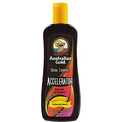 Australian Gold AGDTA250lot Dark Tanning Accelerator Lotion zonder bronzer (1x 250ml) Australian Gold AGDTA250lot Dark Tanning Accelerator Lotion zonder bronzer (1x 250ml)